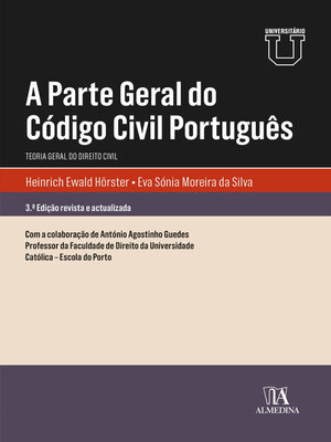 cover image of A Parte Geral do Código Civil Português--Teoria Geral do Direito Civil--3ª Edição